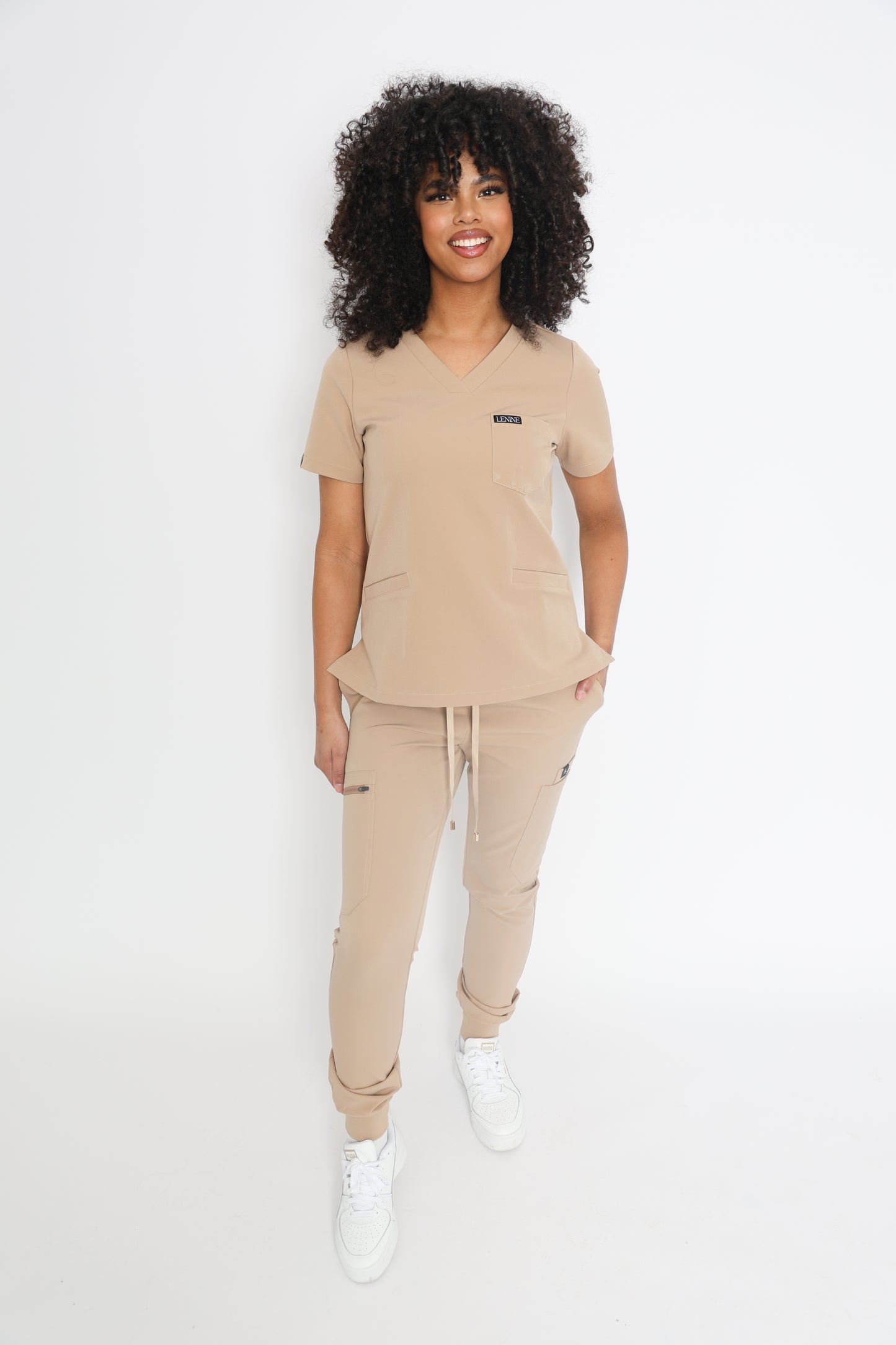 ANGEL V-NECK SCRUB TOP