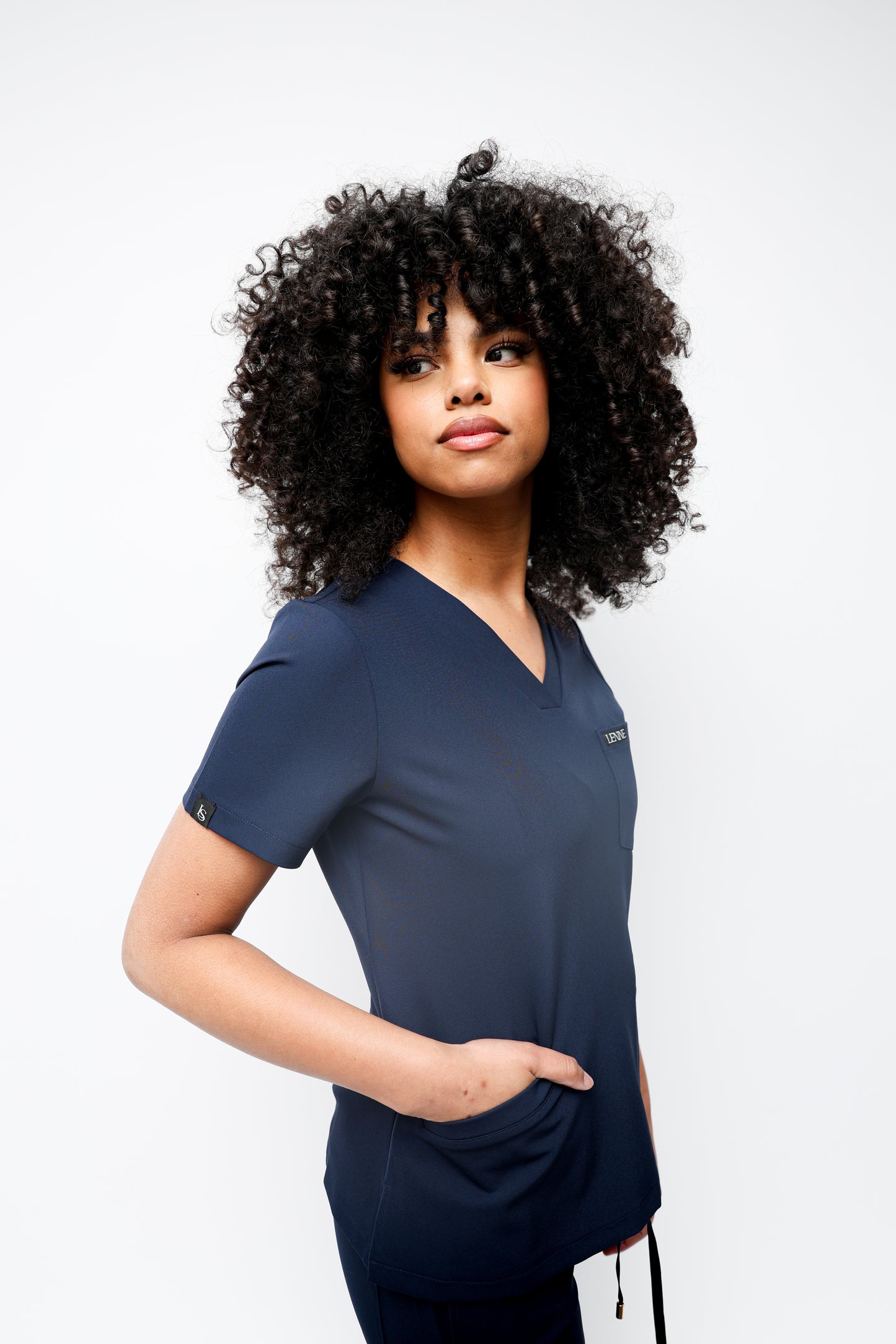 ANGEL V-NECK SCRUB TOP